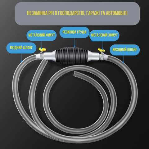 Шланг перекачки топлива (груша) 