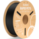 Пластик-нитка RAPID PETG 1.75 мм 1 кг для 3D друку ELEGOO Filament чорний D00006 фото 2