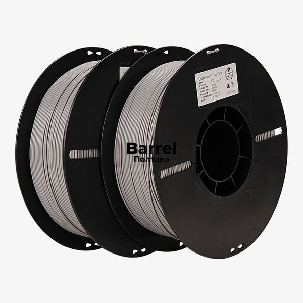 Пластик-нитка ENDER PLA 1.75 мм 1 кг для 3D друку Creality Value Pack Filament сірий D00010 фото